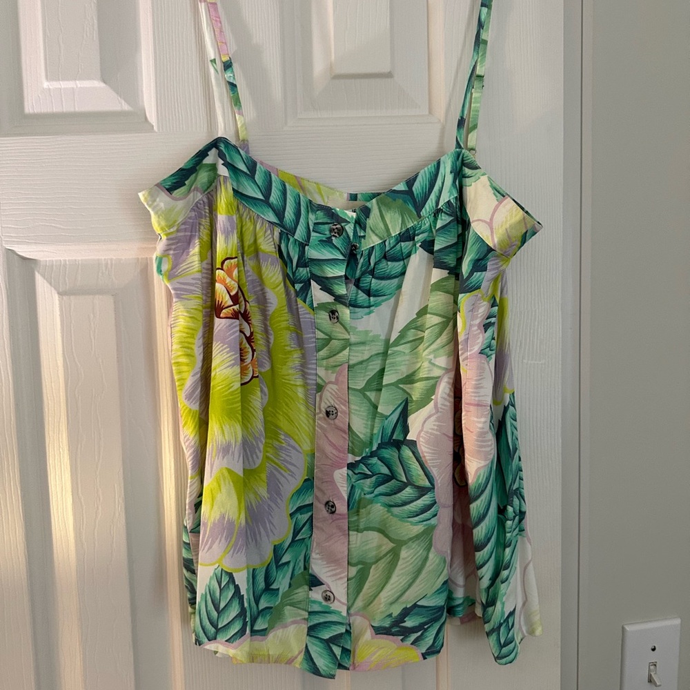 Mara Hoffman Multicolor Floral Camisole
